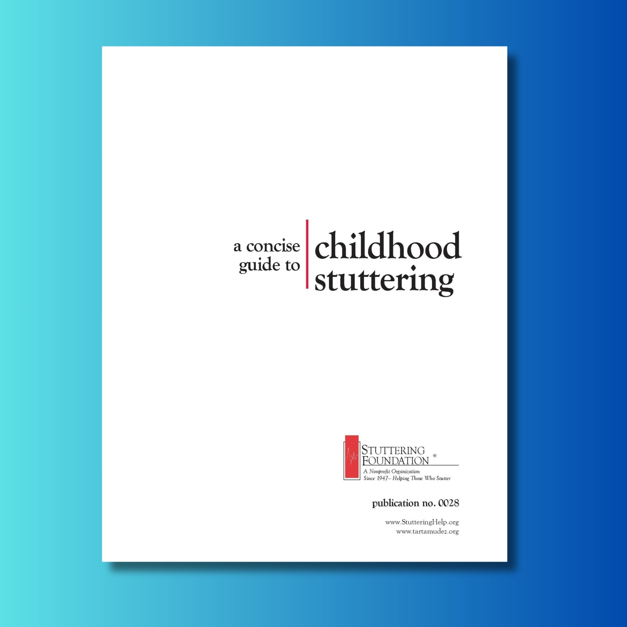 A Concise Guide to Childhood Stuttering