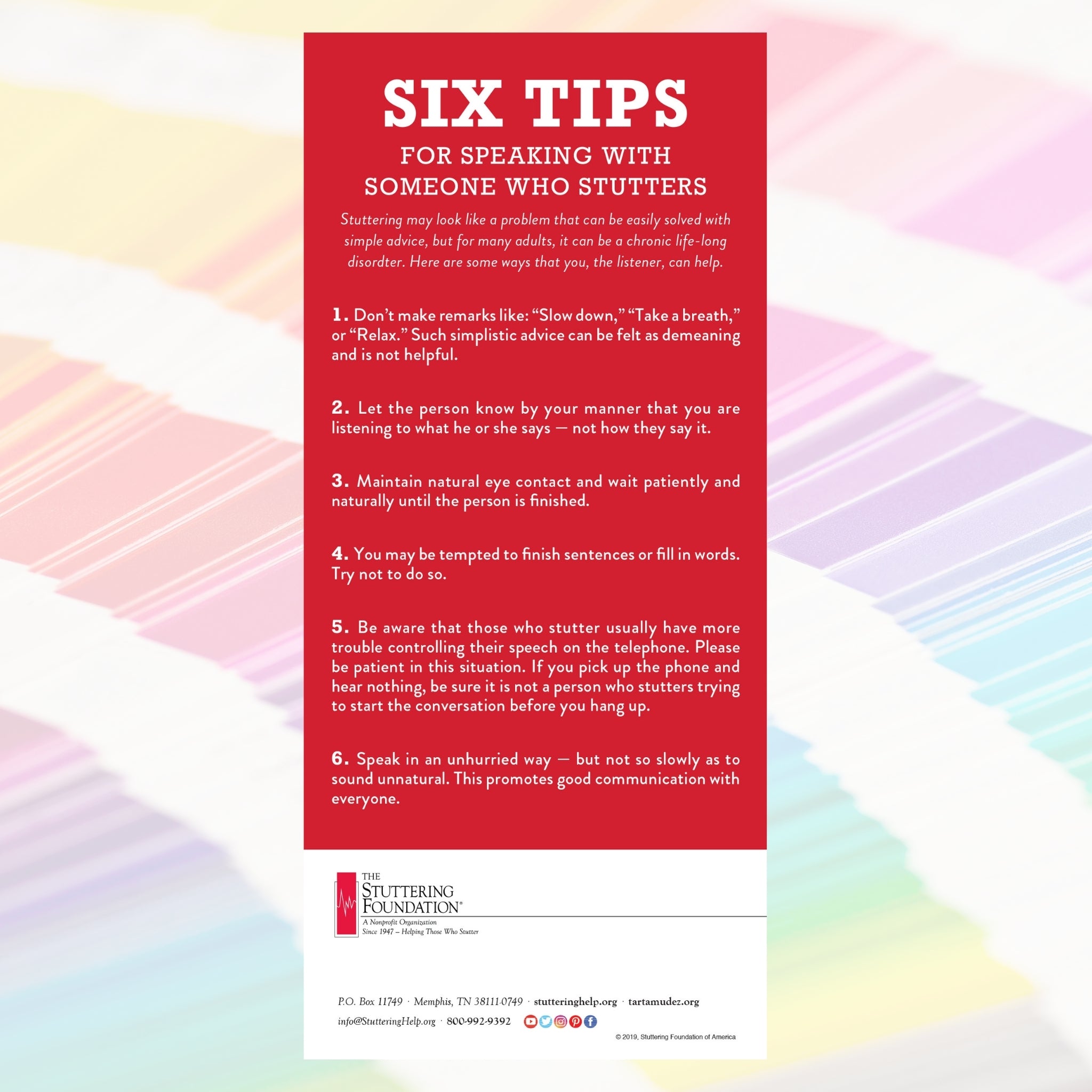 6 Tips For Speaking With Someone Who Stutters