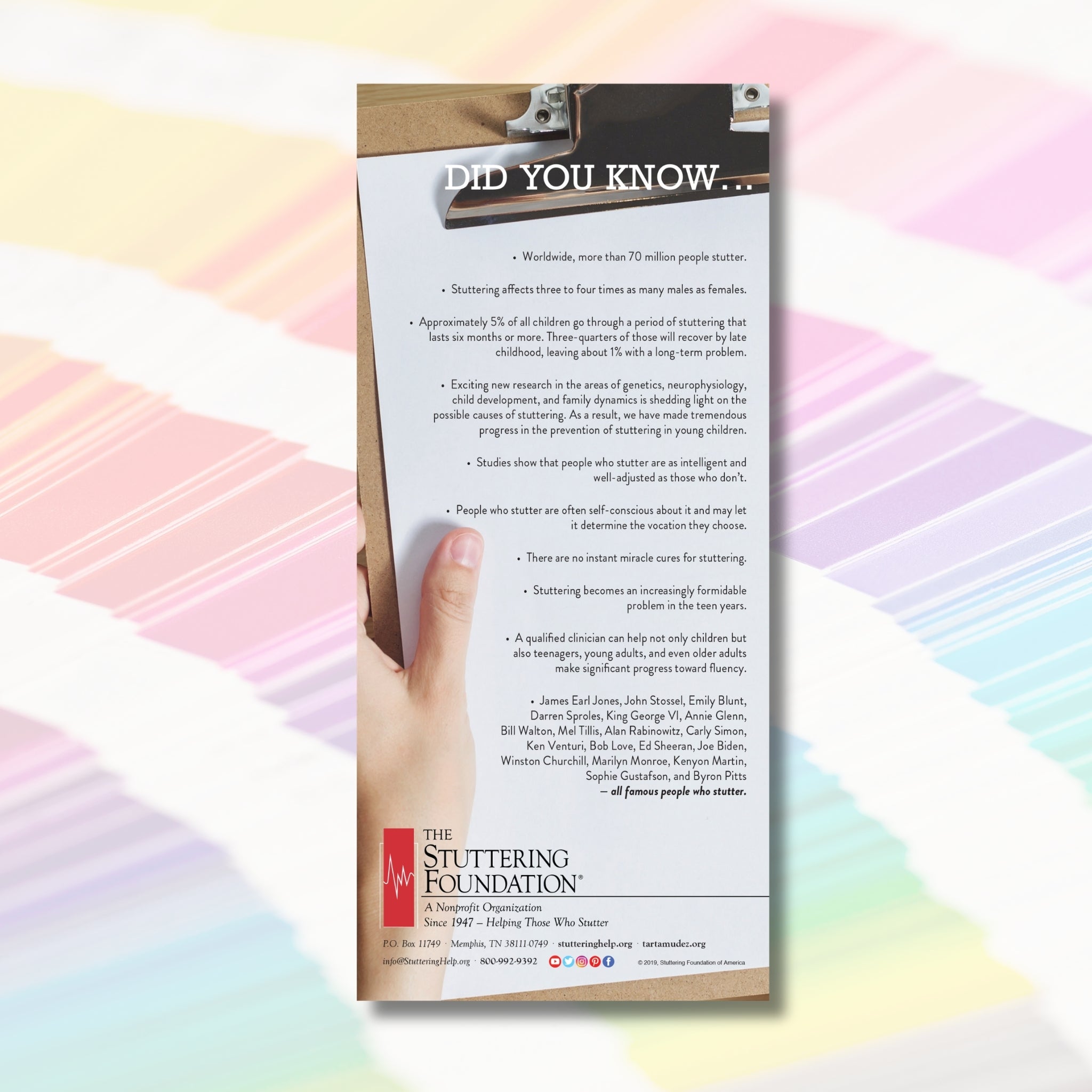 Did You Know... A Fact Sheet about Stuttering
