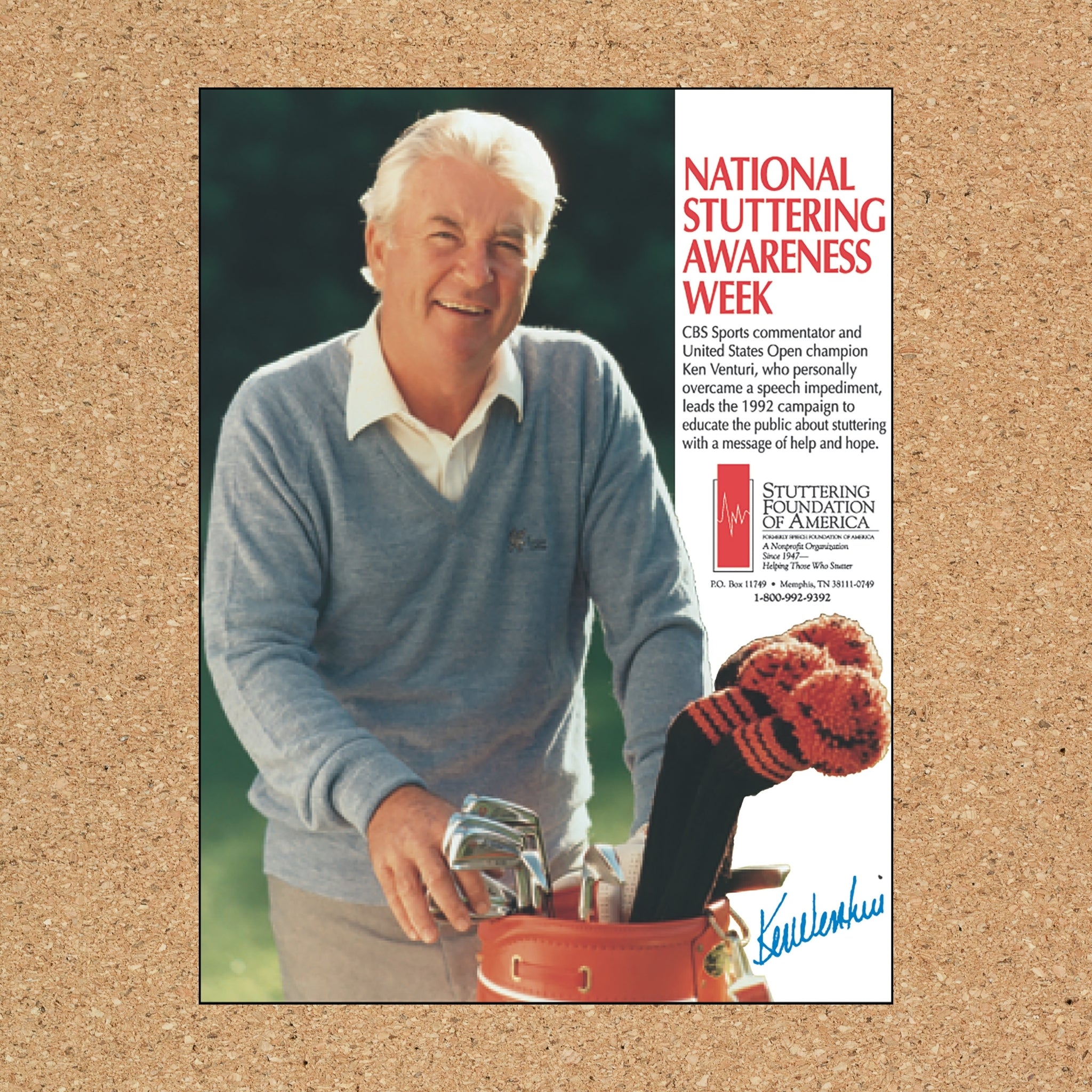 Ken Venturi Poster