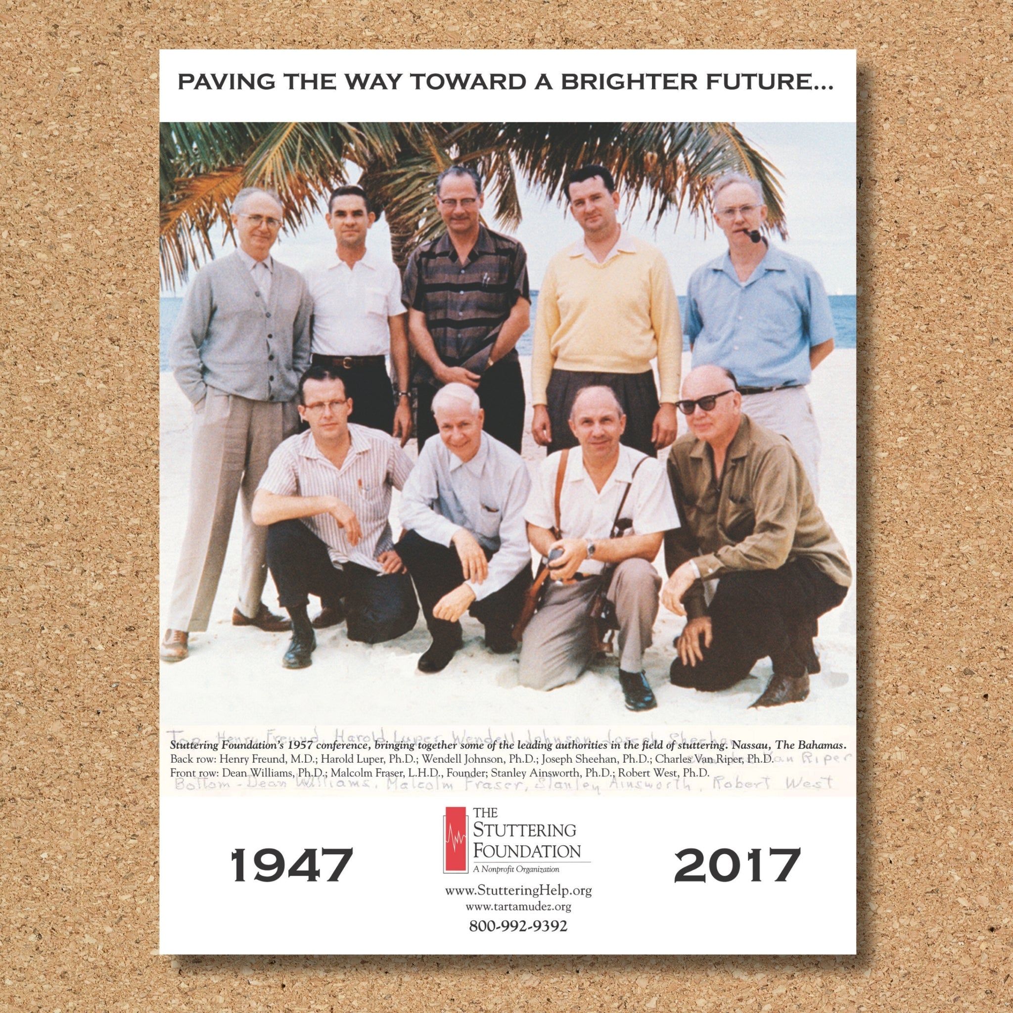 The Stuttering Foundation 70th Anniversary ... 1947-1997