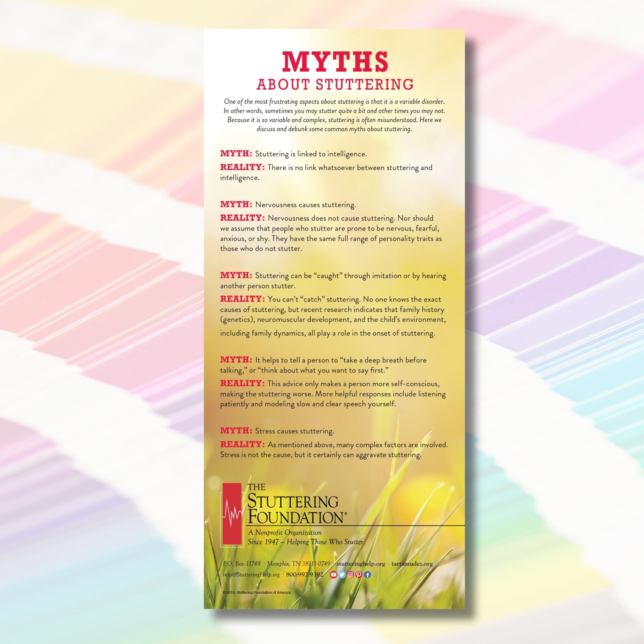 Myths about Stuttering