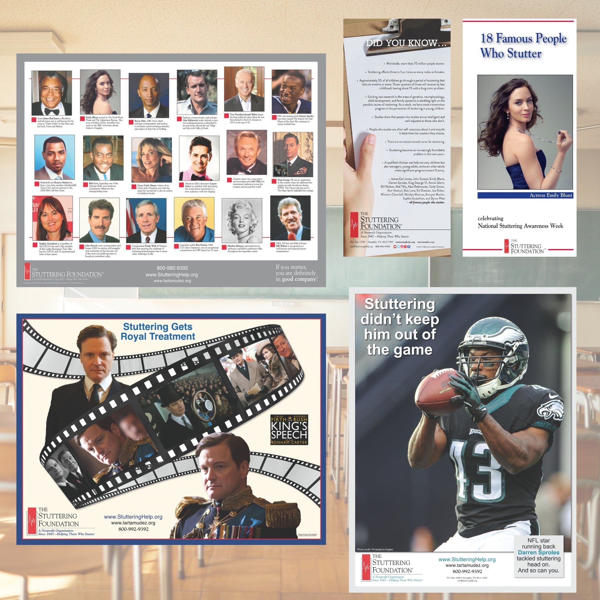 Classroom Presentation Kit with Posters and Brochures