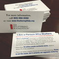 ID Cards for Those Who Stutter (Pack of 50)