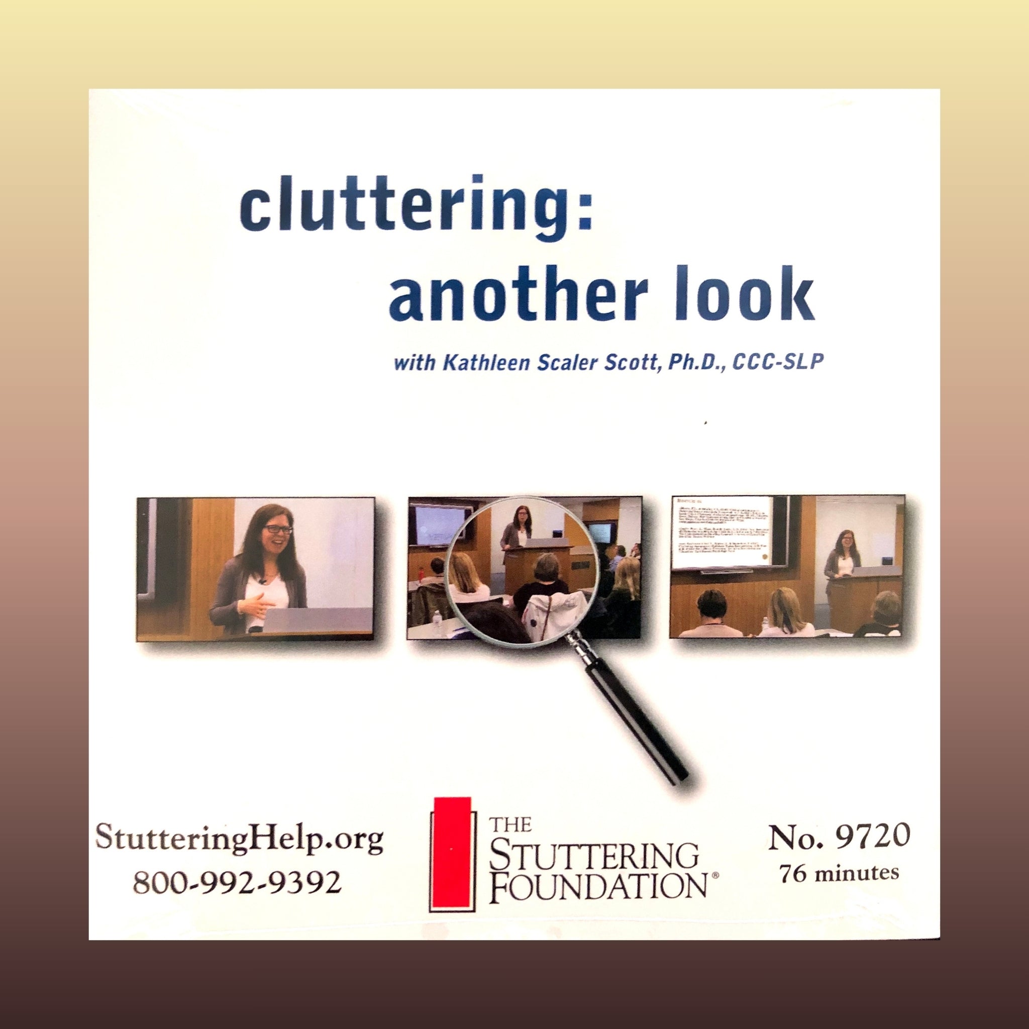 cluttering: another look
