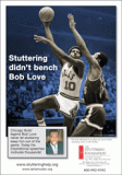 Bob Love for National Stuttering Awareness Week