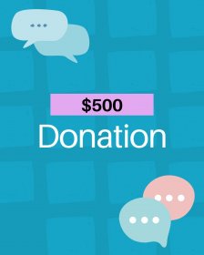 $500 Donation