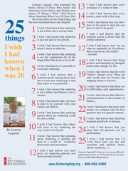 25 Things I Wish I Had Known When I Was 20 Poster