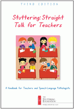 Stuttering Straight Talk  For Teachers Handbook for Teachers and  Speech Language Pathologists