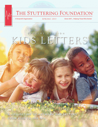 Stuttering Foundation Magazine, Special Kids' Edition